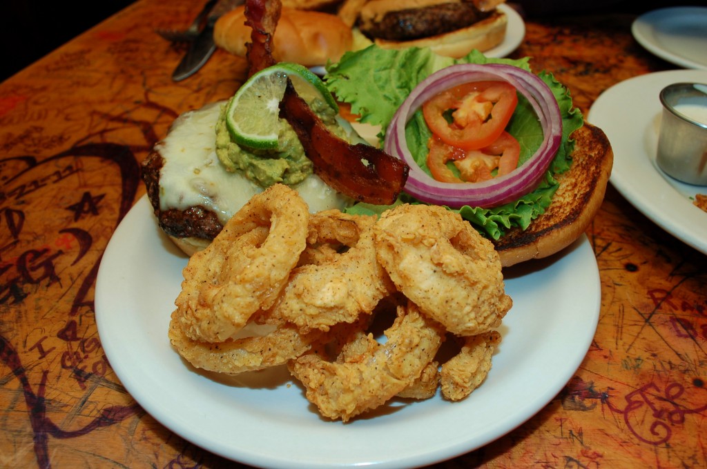 Macon Georgia restaurant burgers at the rookery